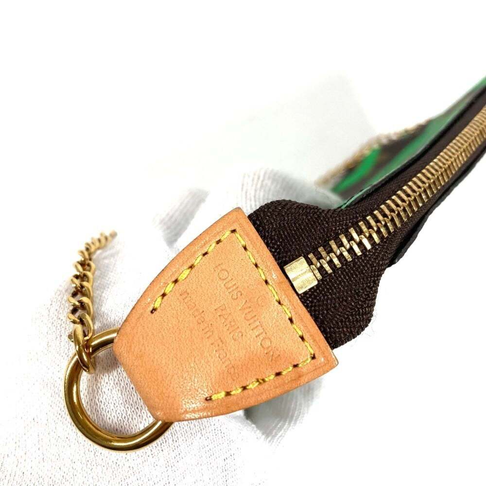 LOUIS VUITTON Brown Monogram Canvas Pochette Pouch - Picture 10 of 12